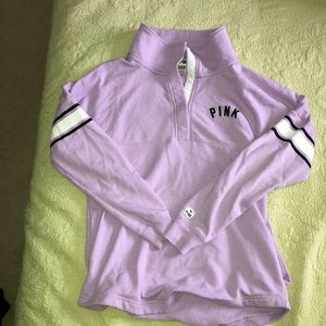Vs pink snap sweatshirt size xs